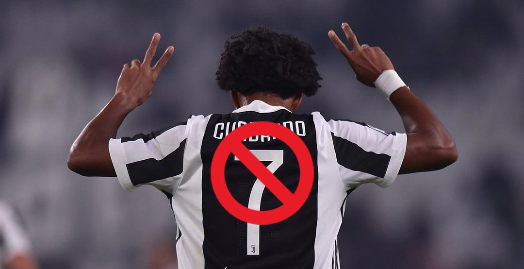 Cuadrado online jersey number
